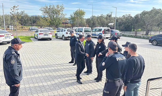 Havran Kaymakamı'ndan yeni ilçe emniyet müdürlüğü hizmet binasına ziyaret