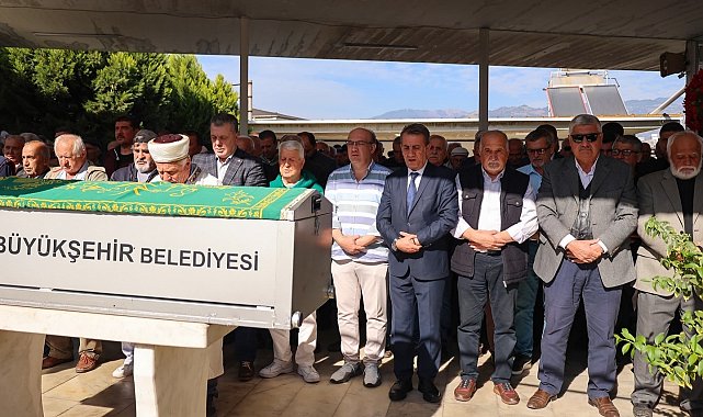 Hayatını kaybeden başkan son yolculuğuna uğurlandı