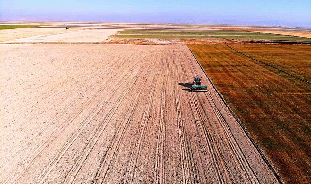 Hububat ambarı Konya Ovasında yağışlar yetersiz