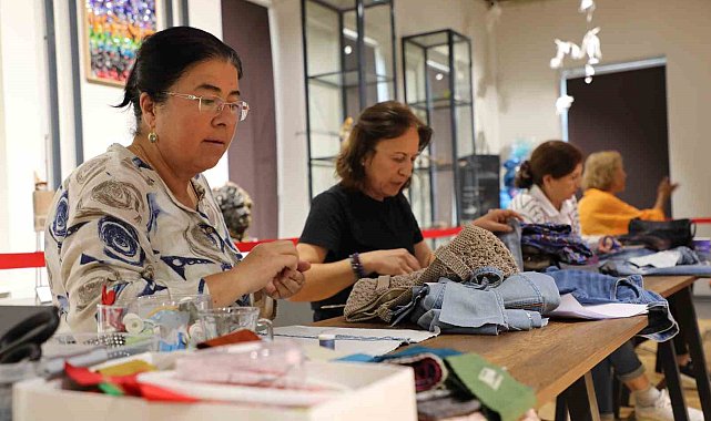 İleri dönüşüm ile eski kıyafetler ve tekstil atıkları değerleniyor