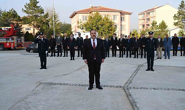 İnönü'de '10 Kasım Atatürk'ü Anma Günü' töreni
