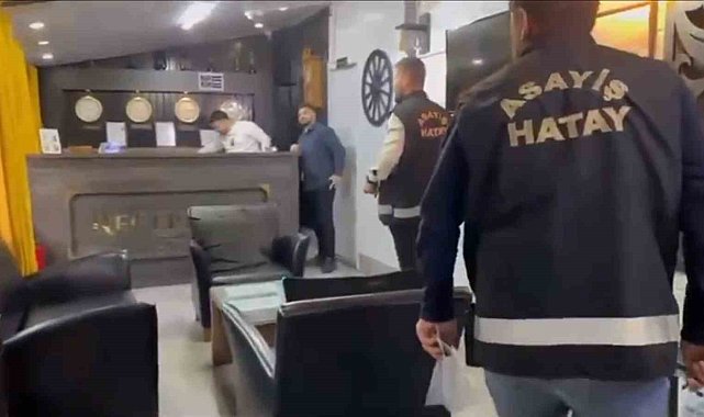 İskenderun'da günü birlik kiralanan apartlar denetlendi