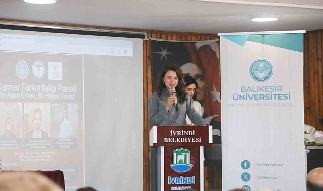 İvrindi'de kanser farkındalığı panelde konuşuldu