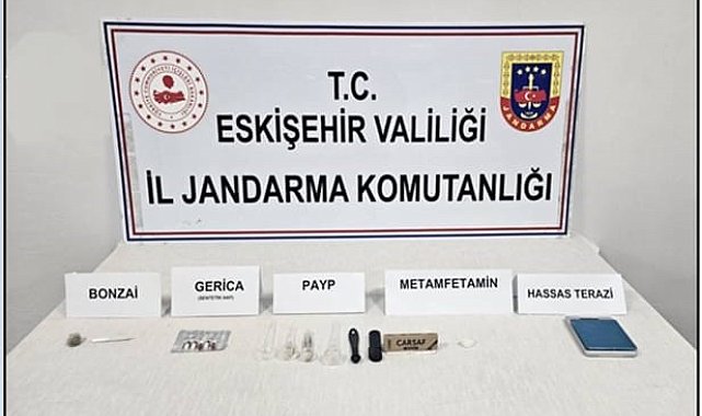 Jandarma piknik alanında uyuşturucu satan şahsı yakaldı
