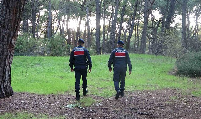 Jandarmadan ormanlık alanlarda kangal ve ateş nöbeti