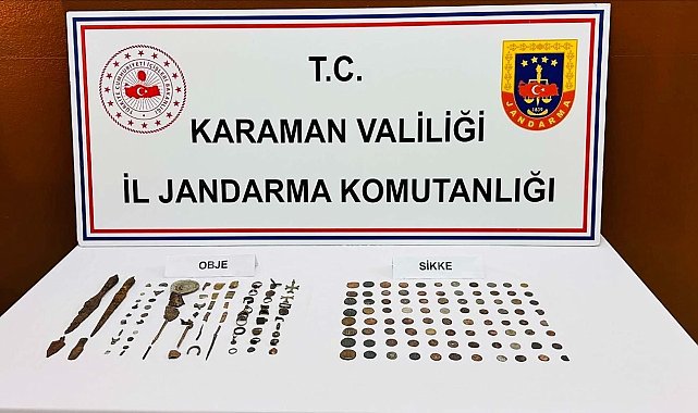 Jandarmanın uygulamasında tarihi eser ve esrar ele geçirildi: 2 tutuklama