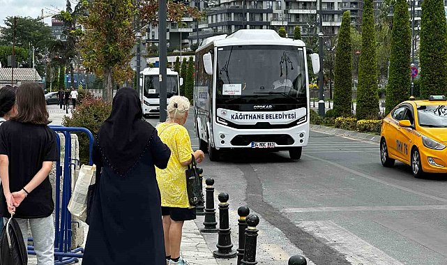Kağıthane Belediyesi'nden mezarlık ziyaretleri için ücretsiz servis hizmeti