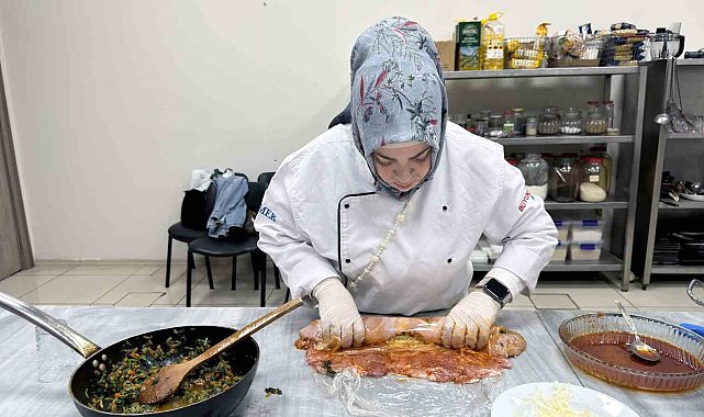 Kahramanmaraş'ta yeni aşçılar yetişiyor