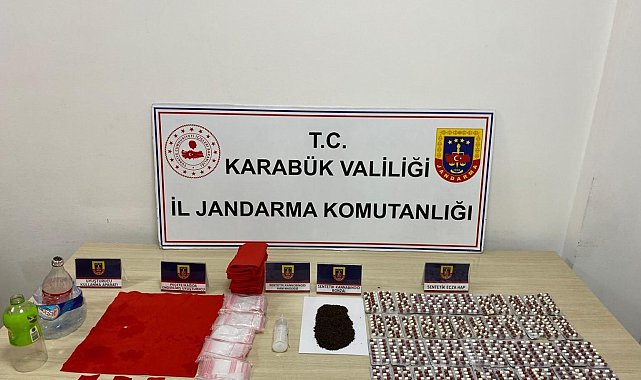 Karabük'te jandarmadan uyuşturucu operasyonu: 6 şüpheli gözaltında