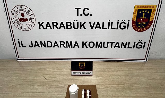 Karabük'te sentetik ecza operasyonu: 2 gözaltı
