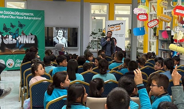 Karapınar'da okur-yazar buluşmaları devam ediyor