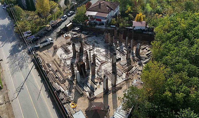 Karapürçek'in sosyal yaşamına değer katacak proje hızla yükseliyor