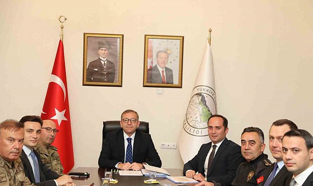 Kars'ta İl Güvenlik ve Asayiş toplantısı