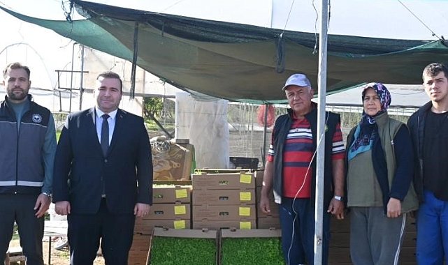 Kaymakam Ünal'dan çiftçilere sertifikalı tohum desteği