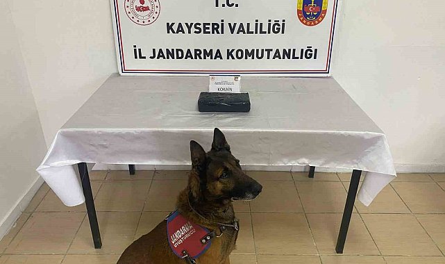 Kayseri'de 1 kilo 200 gram uyuşturucu yakalandı