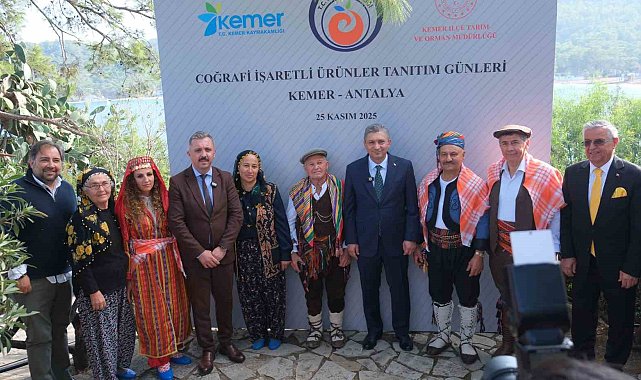 Kemer'de coğrafi işaret başvurusu yapılan ürünler tanıtıldı