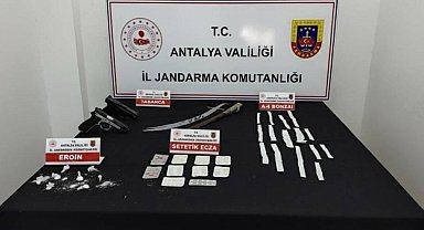 Kepez'de uyuşturucu madde ele geçirildi