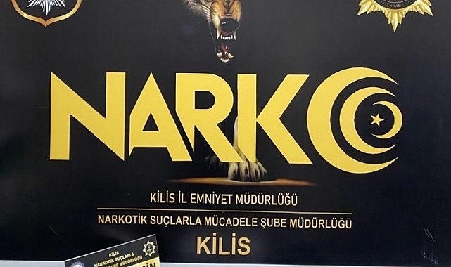 Kilis'te uyuşturucu operasyonu: 1 kişi tutuklandı