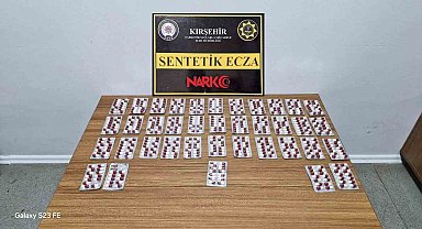 Kırşehir'de uyuşturucu operasyonu: 527 adet sentetik hap ele geçirildi