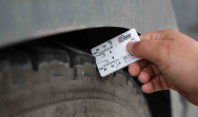 Kış lastiği takmayan sürücülere 5 bin 856 lira ceza