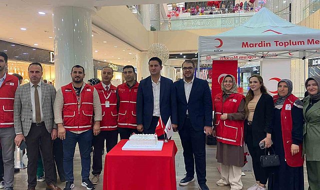 Kızılay Haftası Mardian Mall'da kutlandı