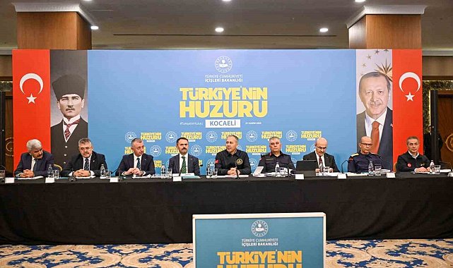 Kocaeli'nin asayiş karnesi açıklandı