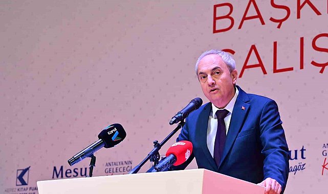 Kocagöz: "Antalya'yı 'UNESCO Dünya Kitap Başkenti' yapmak istiyoruz"