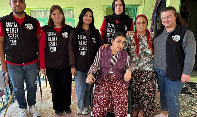 Koçarlı Belediyesi Sosyal Hizmet Destek Ekibi ihtiyaç sahiplerinin yanında olmayı sürdürüyor