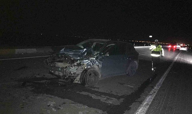 Konya'da üç araçlı trafik kazası: 6 yaralı