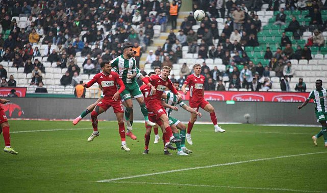 Konyaspor ile Antalyaspor 29. randevuda