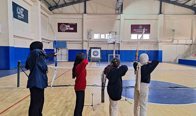 Korkut'ta okçuluk kurslarına yoğun ilgi