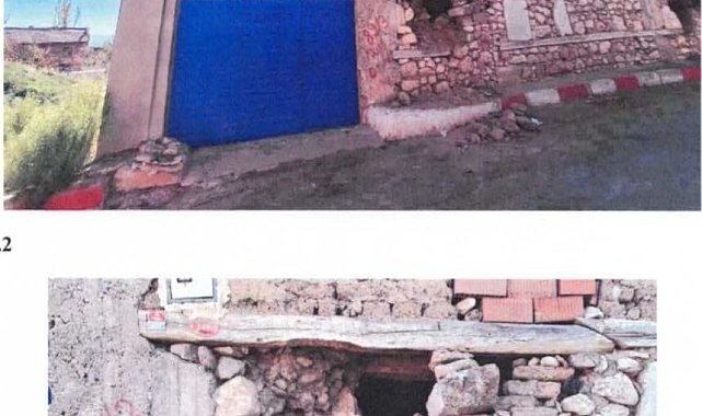 Köydeki bir evin temelindeki tarihi taşı yerinden söken muhtar tutuklandı