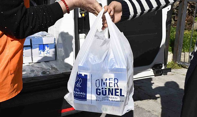 Kuşadası'nda çocukların gelişimi için periyodik süt dağıtımı devam ediyor
