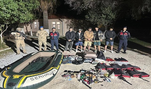 Kuşadası'nda yasa dışı geçiş hazırlığındaki 5 düzensiz göçmen yakalandı