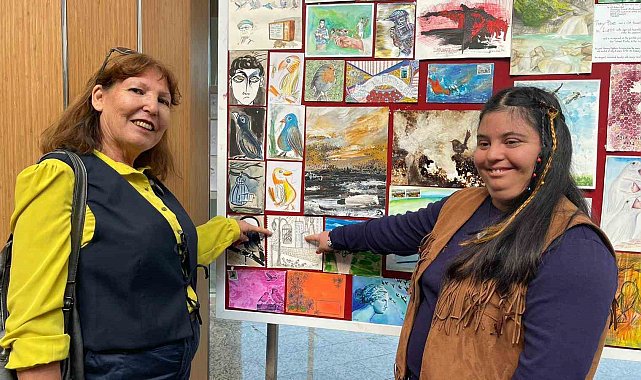 Kuşların kanatlarıyla 15 binden fazla mesaj yükseldi