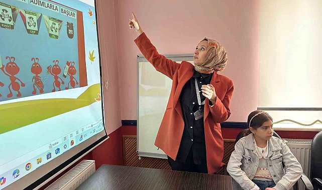 Kütahya Belediyesi'nden özel öğrencilere sıfır atık eğitimi