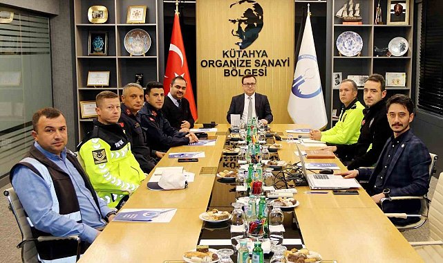 Kütahya OSB'de bağlantı yolu değerlendirme toplantısı