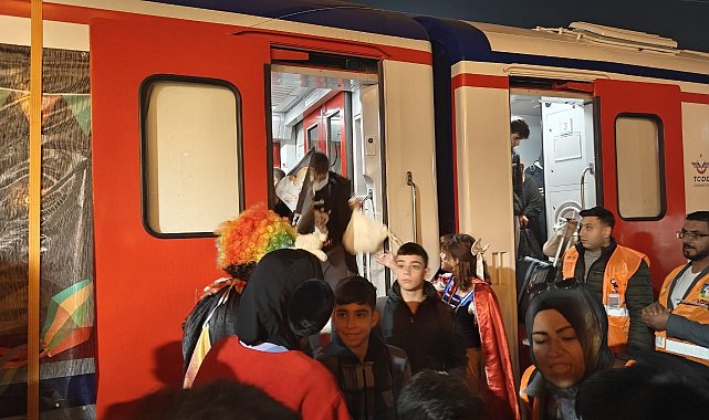 Lösemi savaşçıları Umut Treni ile Kayseri'ye geldi