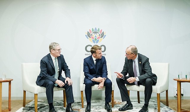 Macron, Merz ve Starmer, G20'de ABD'nin Ukrayna planını görüştü