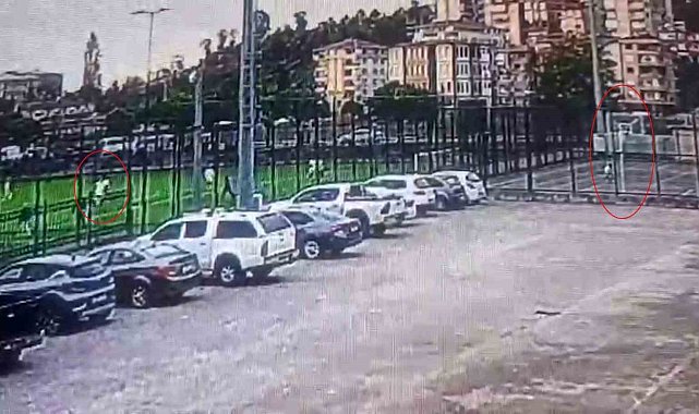 Maçta gol atmak isterken potaya basket attı