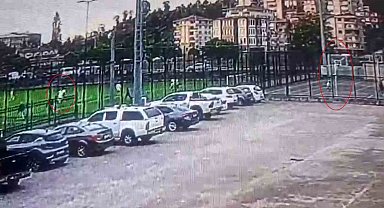 Maçta gol atmak isterken potaya basket attı