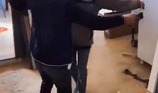 Makatına hava basılması sonucu ölen çocuğun faili ile çalıştığı atölyede halay çektiği görüntüleri ortaya çıktı