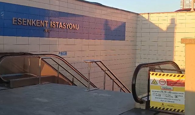 Maltepe Esenkent metrosunda bir yolcu intihara teşebbüs etti