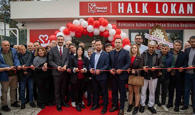 Manavgat Belediyesi 2. Halk Lokantası hizmete açıldı