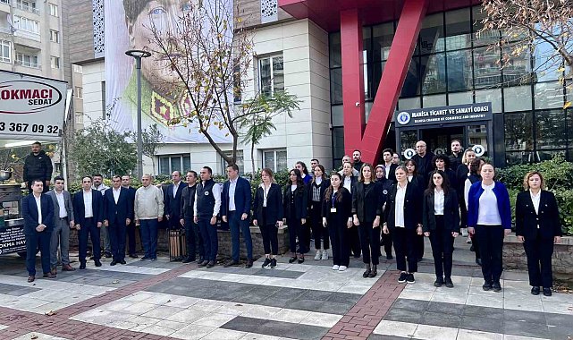 Manisa TSO'dan 10 Kasım'da Ata'ya saygı ve minnet