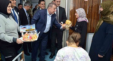 Mardin'de hastanede tedavi gören çocuklara etkinlik düzenlendi