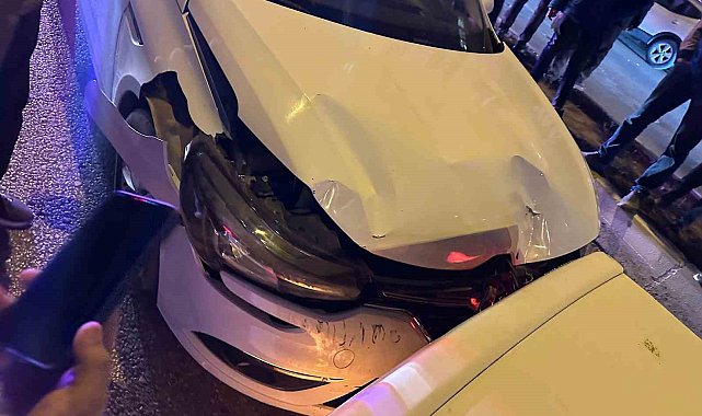 Mardin'de maddi hasarlı trafik kazası