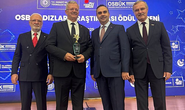 Mersin OSB'ye 'En çok katkı veren OSB' ödülü