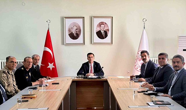 Midyat'ta kış tedbirleri koordinasyon toplantısı yapıldı