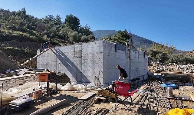 Milas Bafa Mahallesi'nde içme suyu deposu yenileniyor